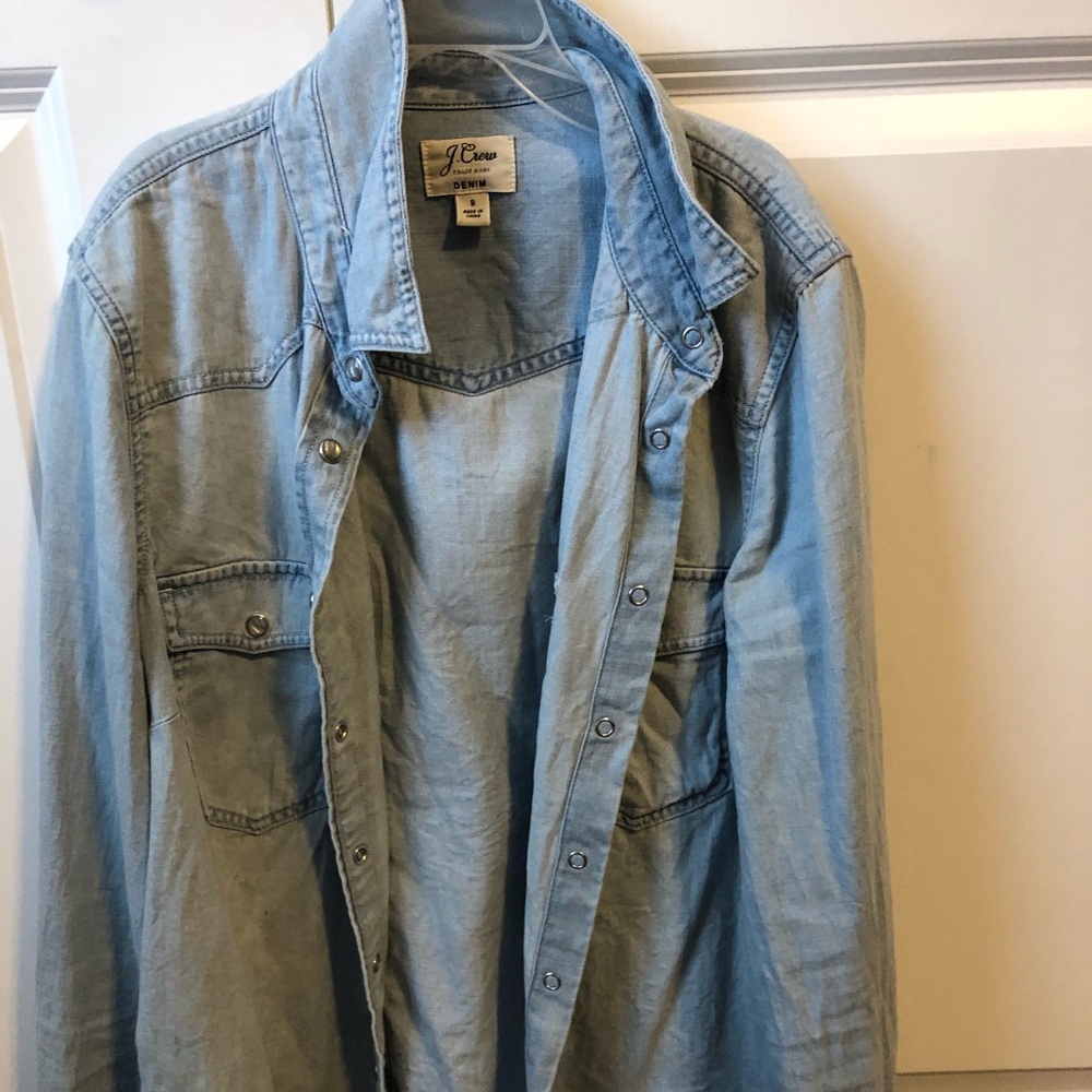 JCrew Chambray Button Down